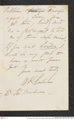 Nachlass Franz Steindachner, Brief von William Kitchen Parker an Franz Steindachner (20.07.1929), Inv.Nr. 383.01, Seite 3